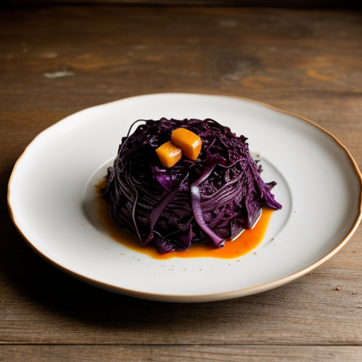 Sweet & Sour Red Cabbage recipe image