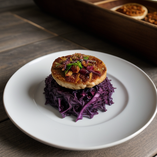 Sweet-Sour Red Cabbage recipe image