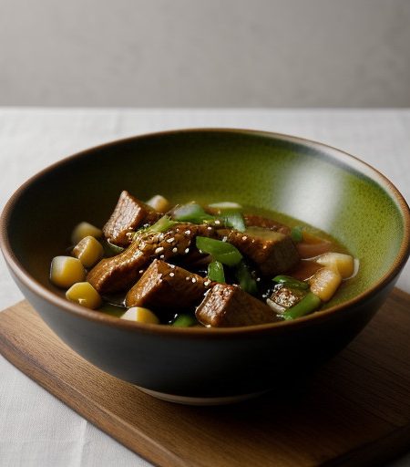Sweet & Sour Sauced Pork recipe image