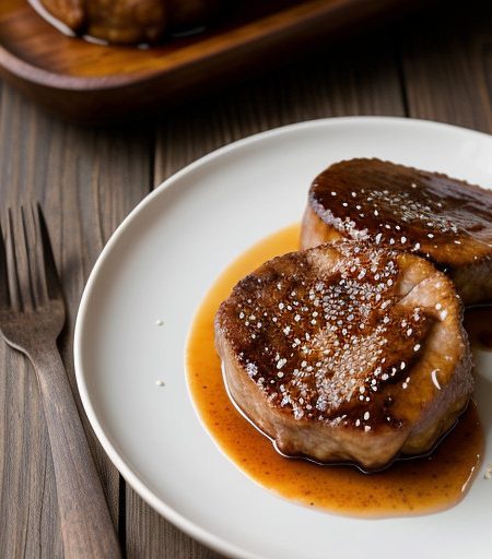 Sweet & Sour Sesame Pork Chops recipe image