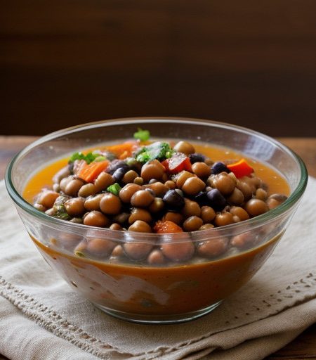 Sweet & Sour Texas Black-Eyed Pea Salad recipe image