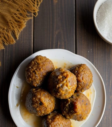 Sweet & Sour Turkey Balls recipe image