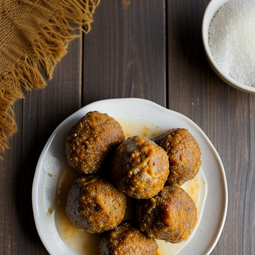 Sweet & Sour Turkey Balls recipe image