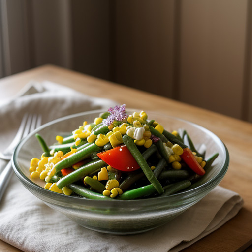 Sweet & Sour Vegetable Salad recipe image