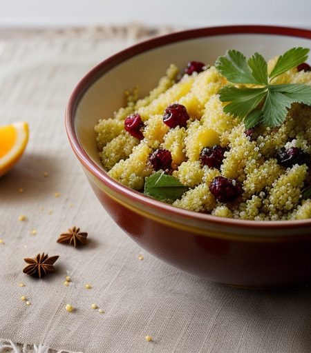 Sweet & Spicy Couscous Salad recipe image