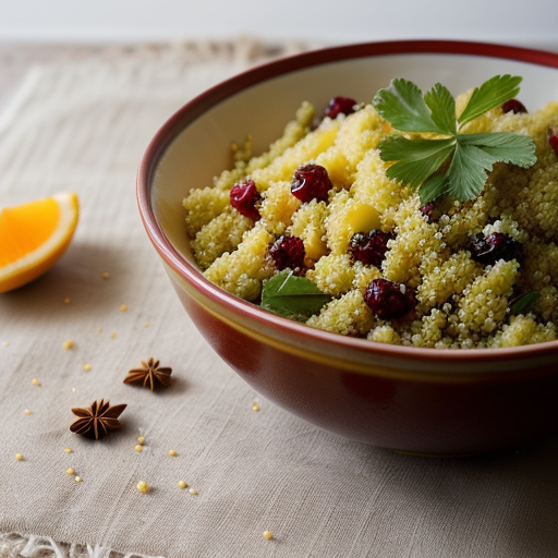 Sweet & Spicy Couscous Salad recipe image