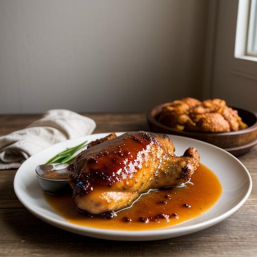 Sweet & Spicy Glazed Chicken recipe image