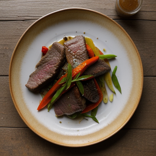 Sweet Tomato Beef recipe image