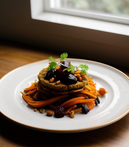 Sweet-and-Sour Beet-Carrot Saute recipe image