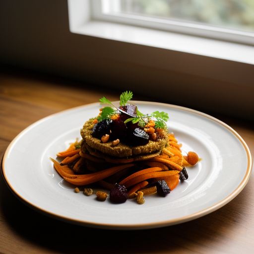 Sweet-and-Sour Beet-Carrot Saute recipe image
