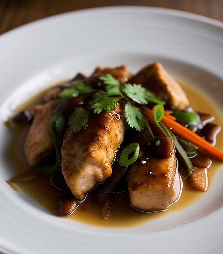 Sweet and Sour Chicken Over Rice recipe image