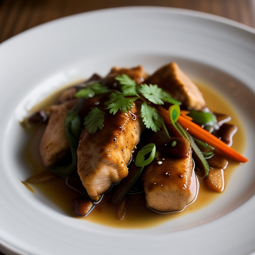 Sweet and Sour Chicken Over Rice recipe image