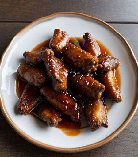 Sweet and Sour Chicken Wings recipe image