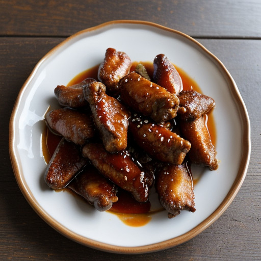 Sweet and Sour Chicken Wings recipe image