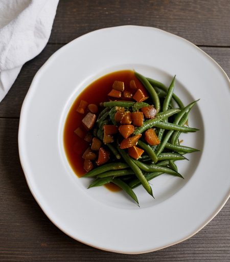 Sweet-and-Sour Green Beans recipe image