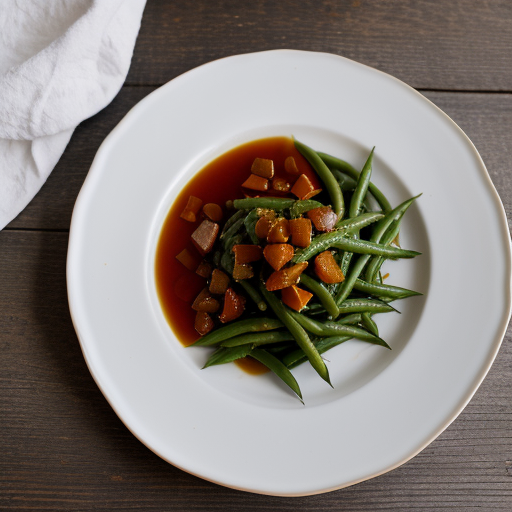 Sweet-and-Sour Green Beans recipe image