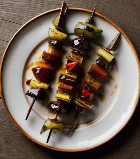 Sweet and Sour Kabobs recipe image