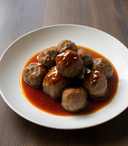 Sweet and Sour Meatballs recipe image