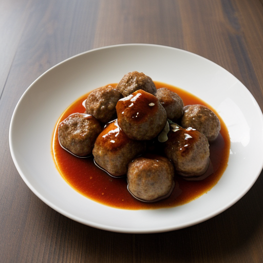 Sweet and Sour Meatballs recipe image