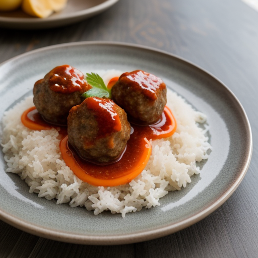 Sweet and Sour Meatballs recipe image