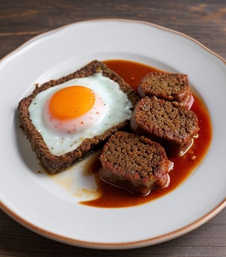 Sweet and Sour Meatloaf recipe image