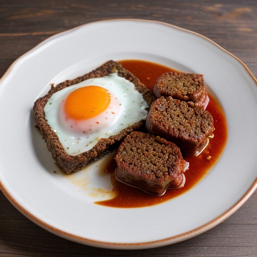 Sweet and Sour Meatloaf recipe image