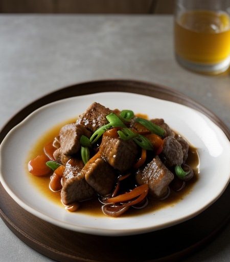 Sweet and Sour Pork (Goo Lo Yuke recipe image