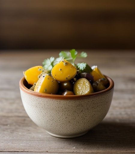 Sweet and Sour Potato Salad recipe image