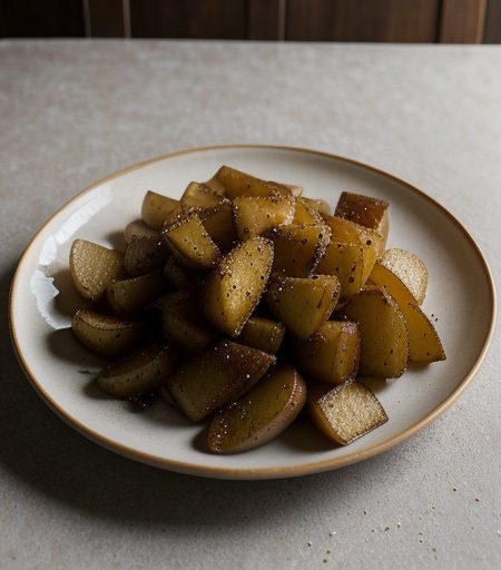 Sweet-and-Sour Potatos recipe image