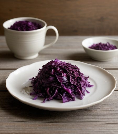 Sweet-and-Sour Red Cabbage recipe image