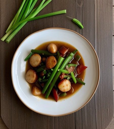 Sweet and Sour Scallops recipe image