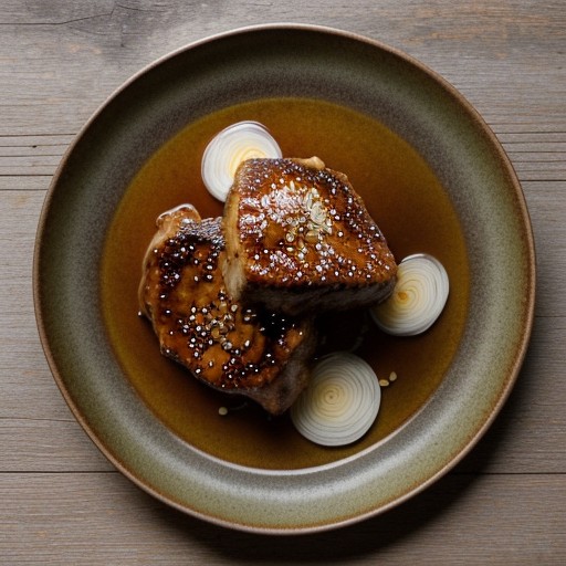 Sweet and Sour Sesame Pork Chops recipe image