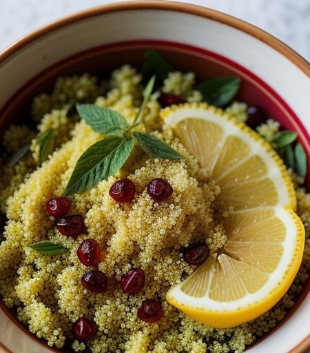 Sweet and Spicy Couscous Salad recipe image