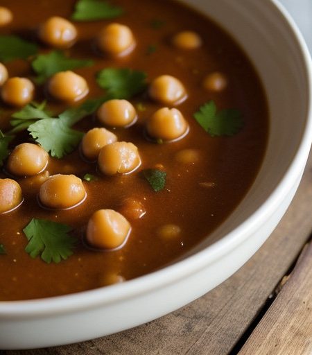 Sweet-and-Spicy Garbanzo Stew recipe image