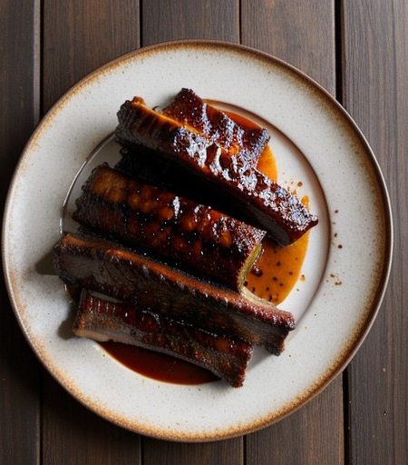 Sweet and Spicy Spareribs recipe image