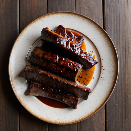 Sweet and Spicy Spareribs recipe image
