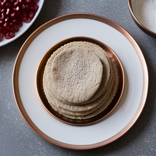 Sweetened Sesame Pita recipe image