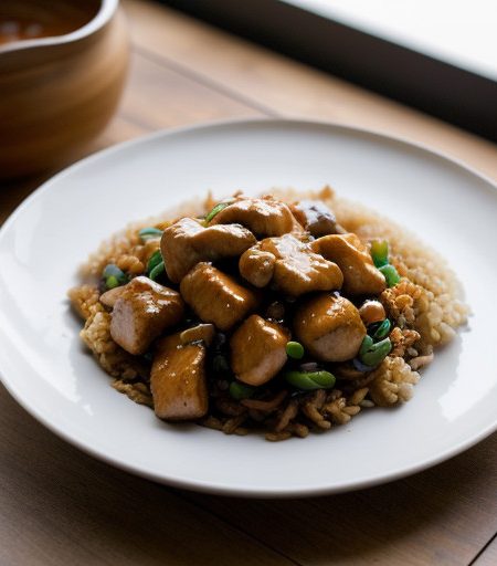 Sweet'n Sour Cashew Chicken recipe image