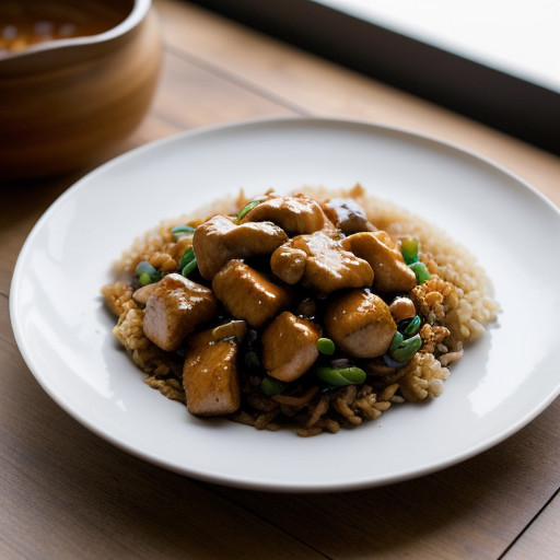 Sweet'n Sour Cashew Chicken recipe image