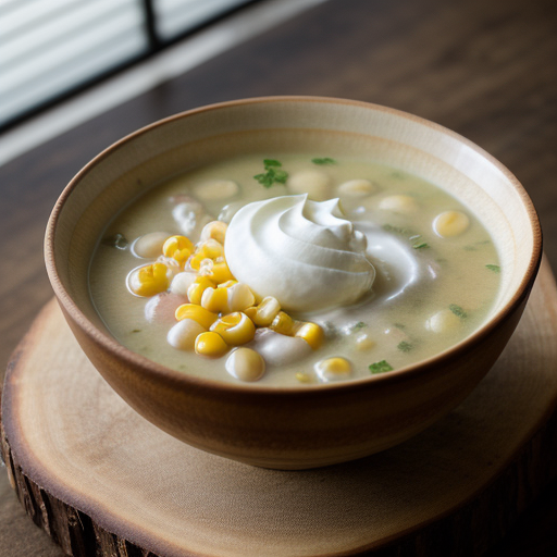 Swirled Succotash Soup recipe image