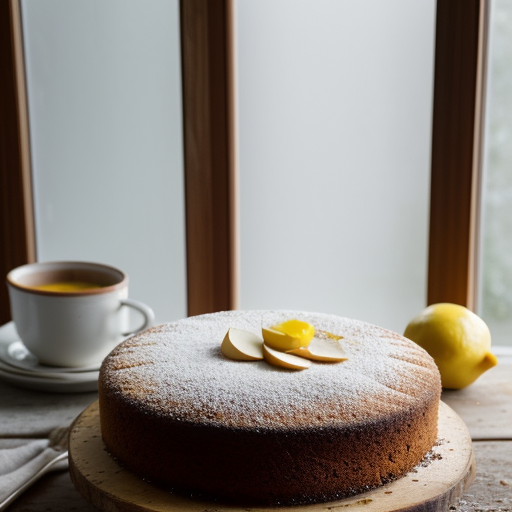 Swiss Almond Apple Cake recipe image