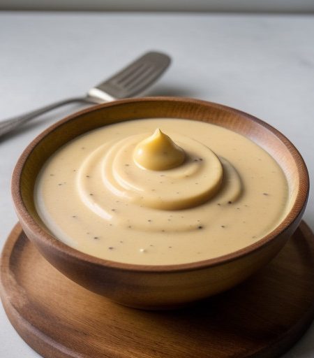 Swiss Cheese Sauce W/Mustard recipe image