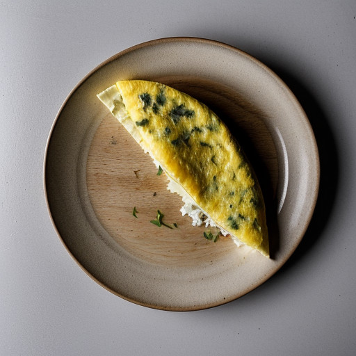 Swiss Cheese~ Sour Cream & Chive Omelet **K recipe image