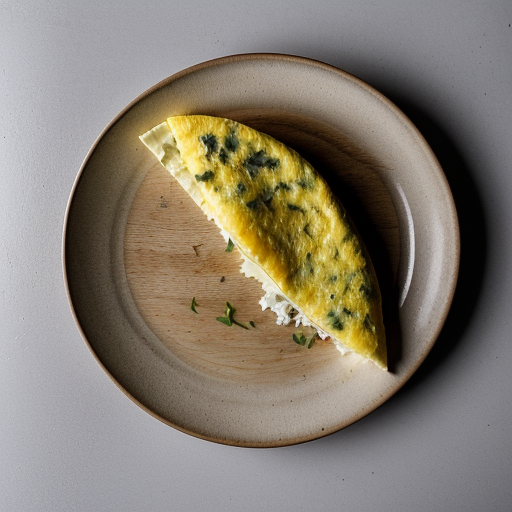 Swiss Cheese~ Sour Cream & Chive Omelet **K recipe image