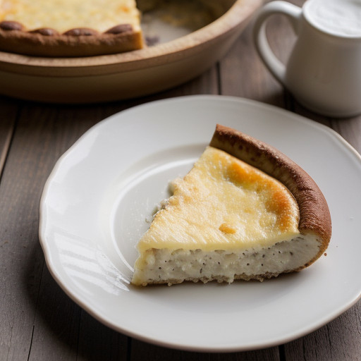 Swiss Cheese and Sausage Deep Dish recipe image