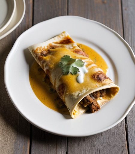 Swiss Chicken Enchiladas recipe image