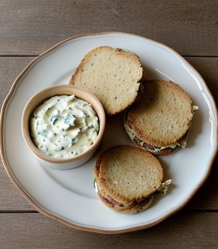 Swiss Crabwiches recipe image