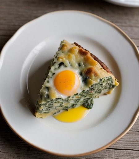 Swiss~ Ham & Spinach Bake recipe image