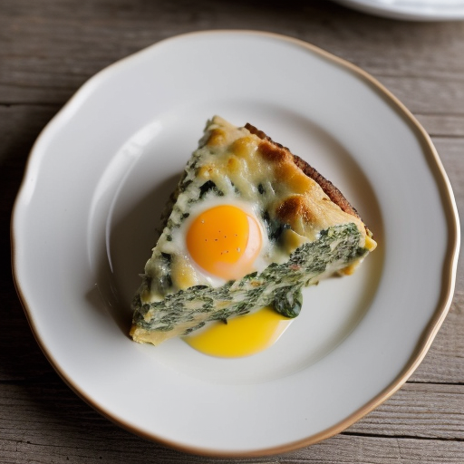 Swiss~ Ham & Spinach Bake recipe image