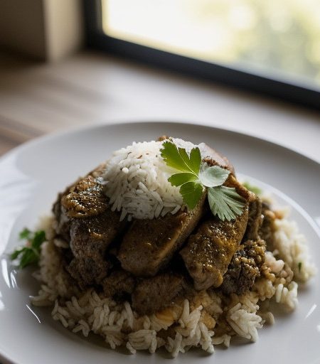 Syrian Chicken & Rice recipe image